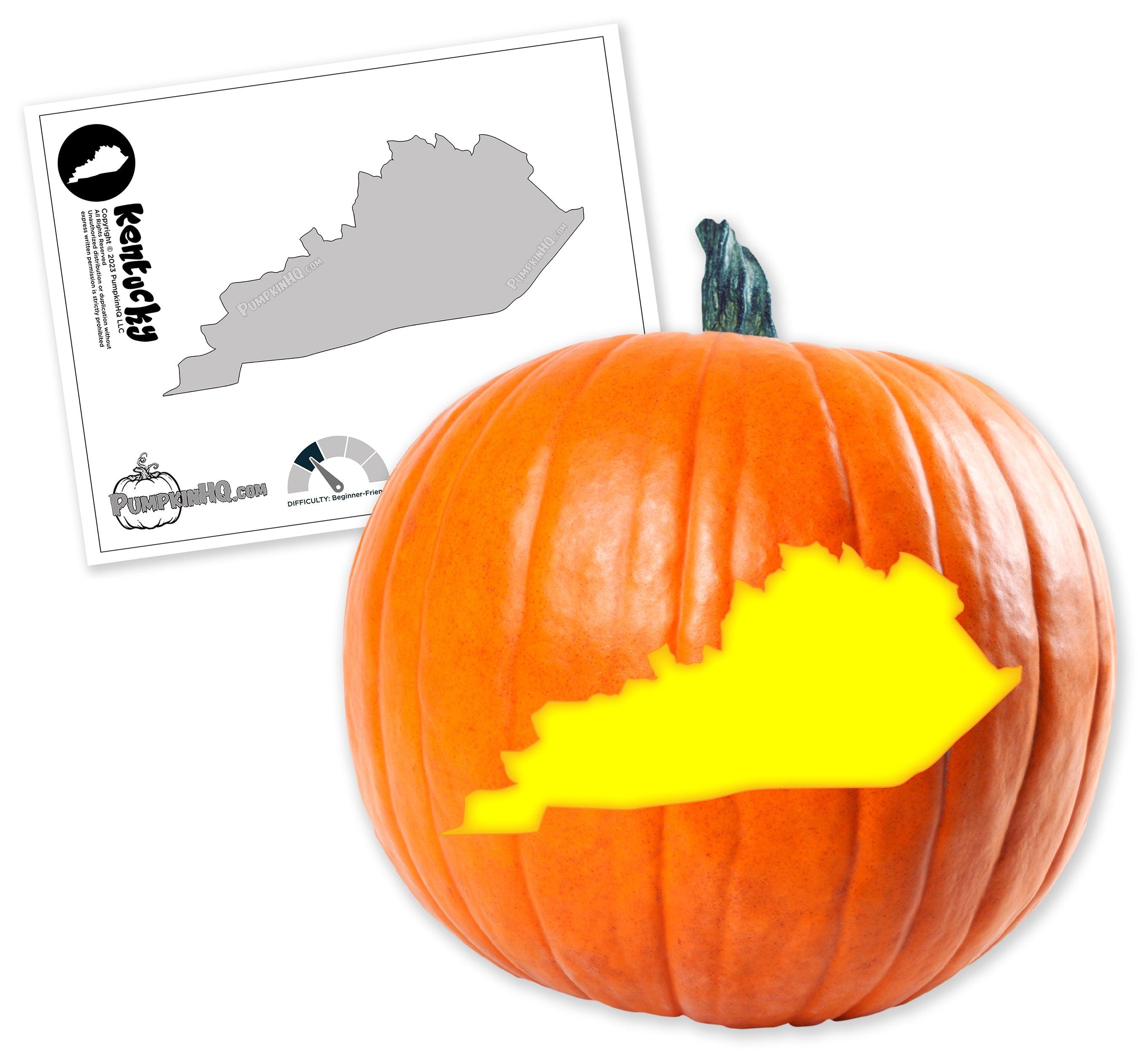 HOUSE DIVIDED? Pumpkin carving stencils for UofL and UK fans