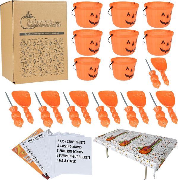 Pumpkin Carving Party Kit (8 People)