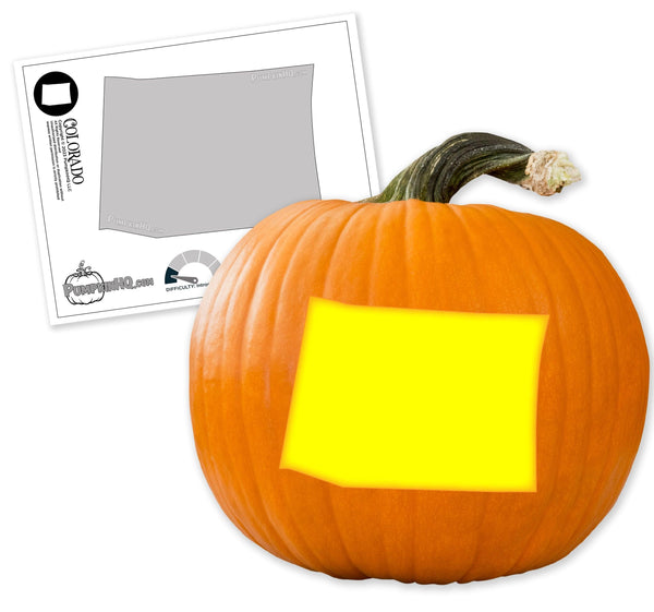 Colorado Pumpkin Carving Stencil - Pumpkin HQ