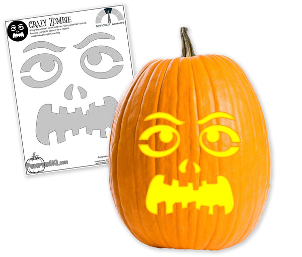 Zombie Pumpkin Carving Stencils & Ideas - Pumpkin HQ zombie-pumpkin-carving-stencils-ideas-pumpkin-hq