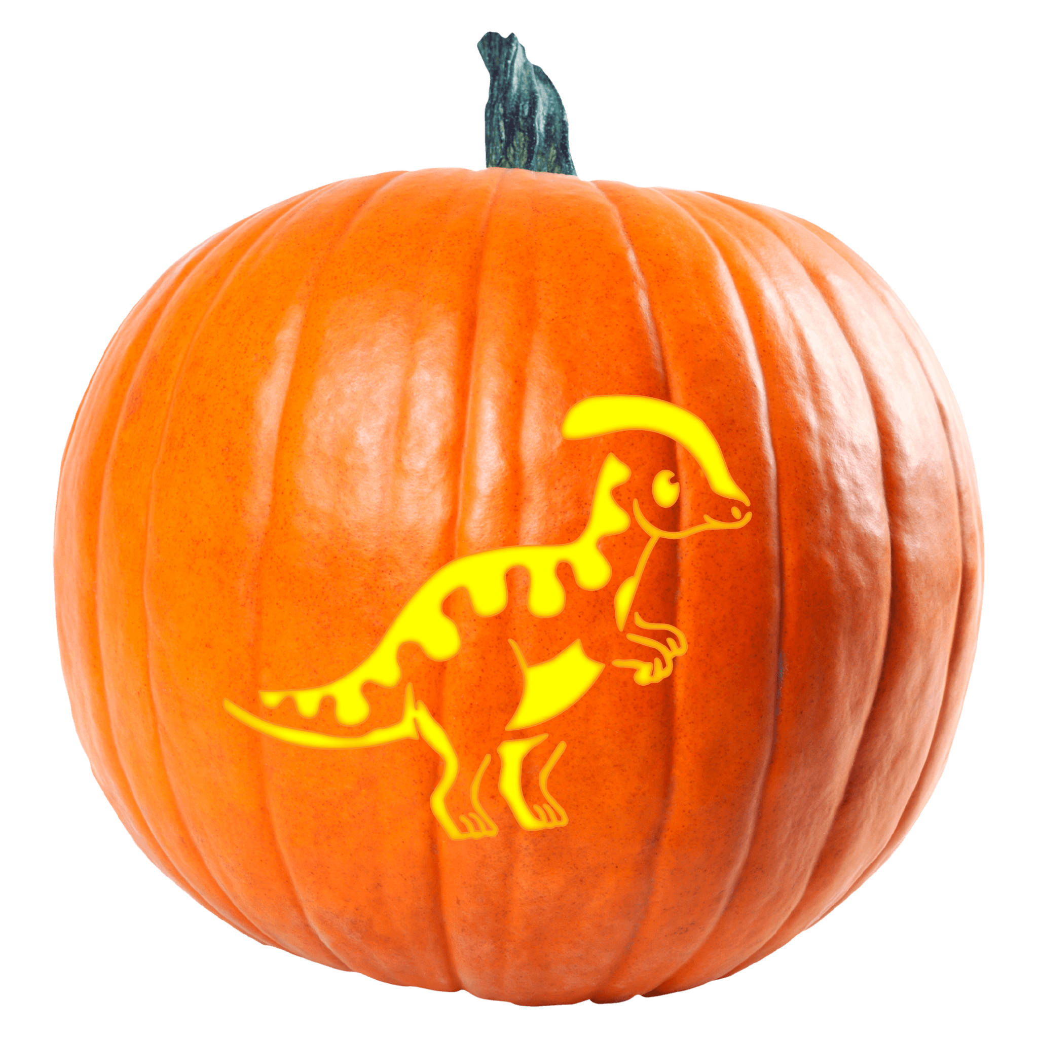 Cute Dinosaur Pumpkin Carving Stencil Pumpkin HQ
