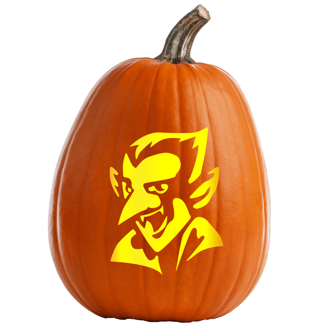 Dracula Bloodcarve Pumpkin Carving Stencil - Pumpkin HQ