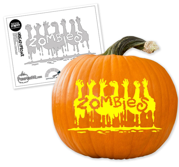Zombie Pumpkin Carving Stencils & Ideas - Pumpkin HQ zombie-pumpkin-carving-stencils-ideas-pumpkin-hq