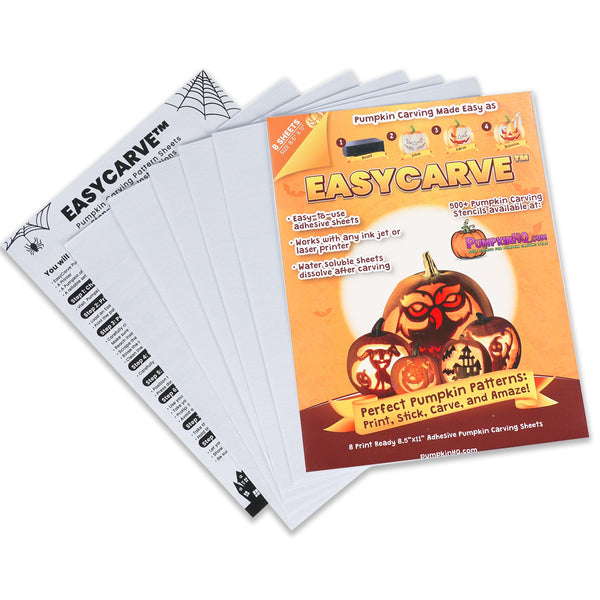 EasyCarve™ Sticky Stencil Transfer Paper (Blank Sheets) - Pumpkin HQ