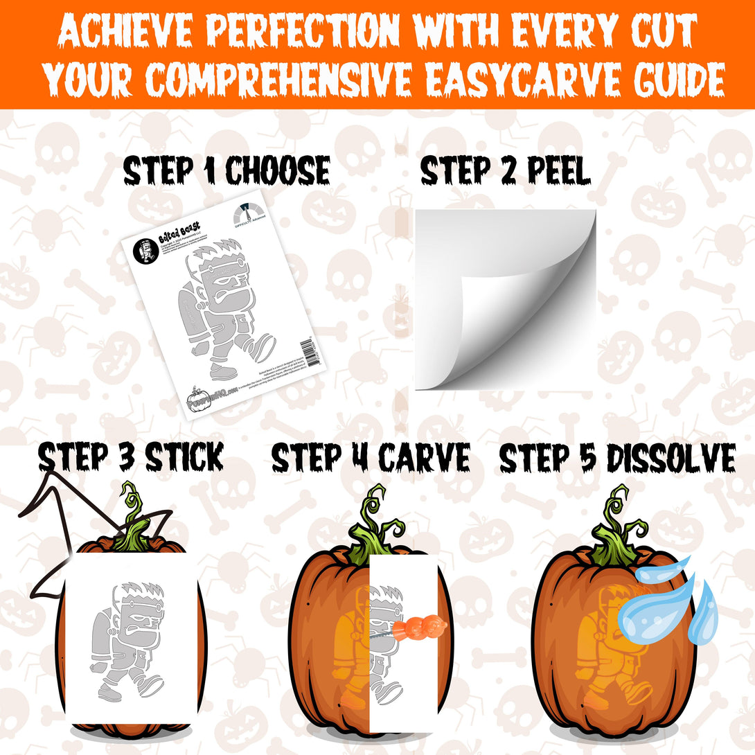 EasyCarve™ Sticky Stencil Transfer Paper (Blank Sheets) - Pumpkin HQ