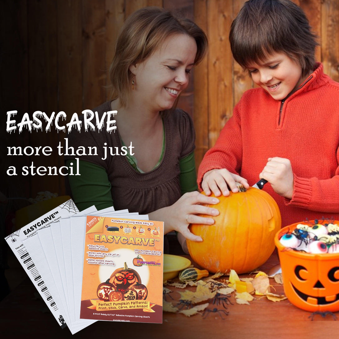 EasyCarve™ Sticky Stencil Transfer Paper (Blank Sheets) - Pumpkin HQ