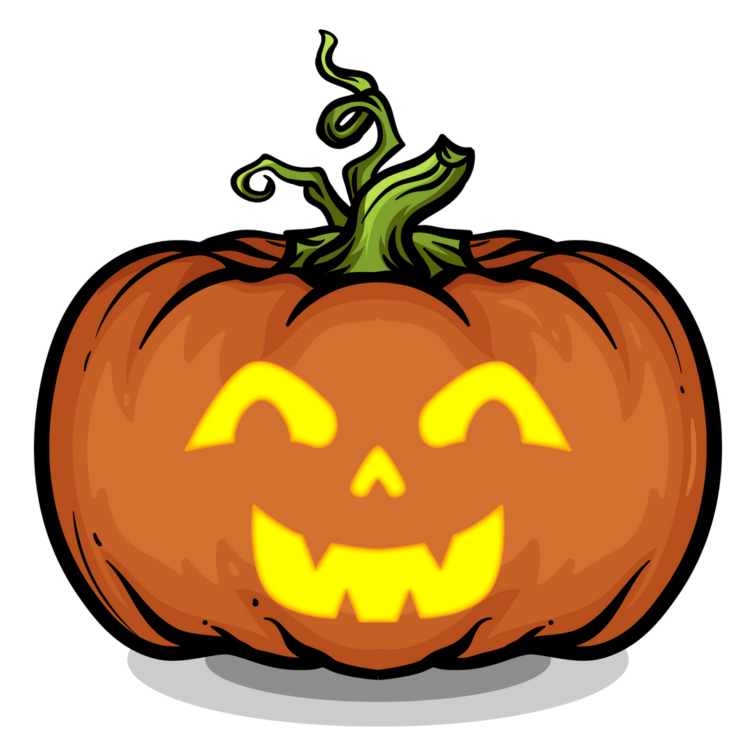 Happy Vampire Pumpkin Carving Stencil - Pumpkin HQ