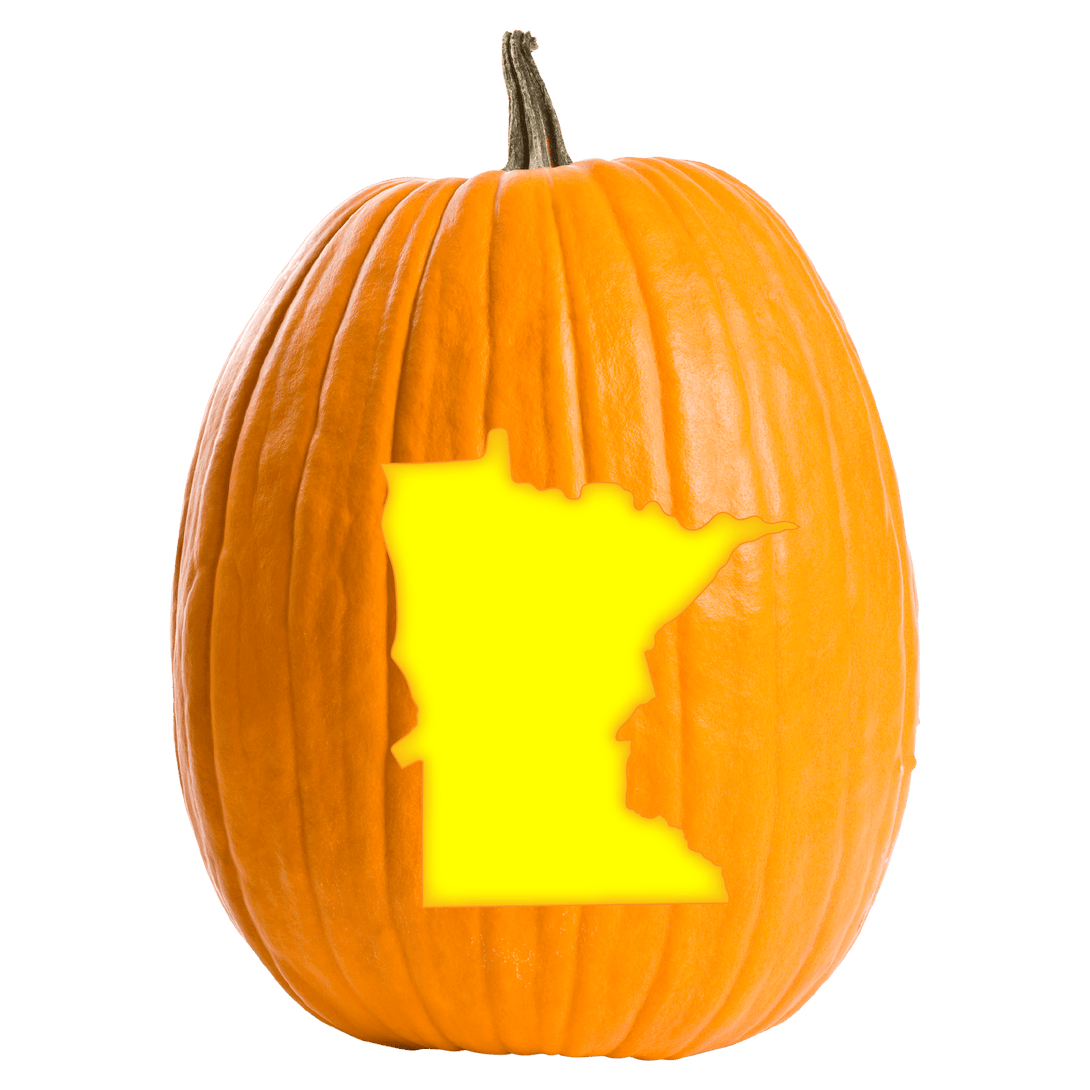 Minnesota Pumpkin Carving Stencil - Pumpkin HQ