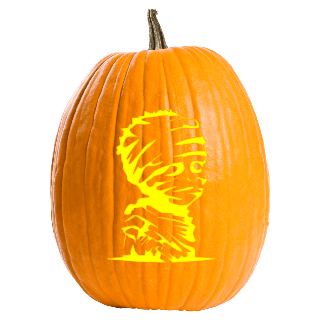 Mummy Rising Pumpkin Carving Stencil - Pumpkin HQ