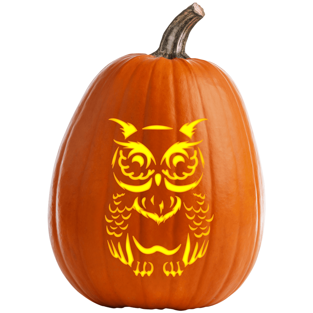Outstanding Owl Oracle Pumpkin Carving Stencil - Pumpkin HQ