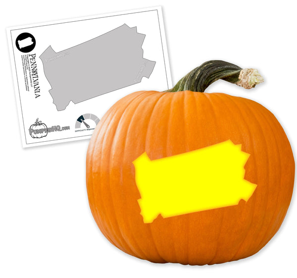 Pennsylvania Pumpkin Carving Stencil - Pumpkin HQ