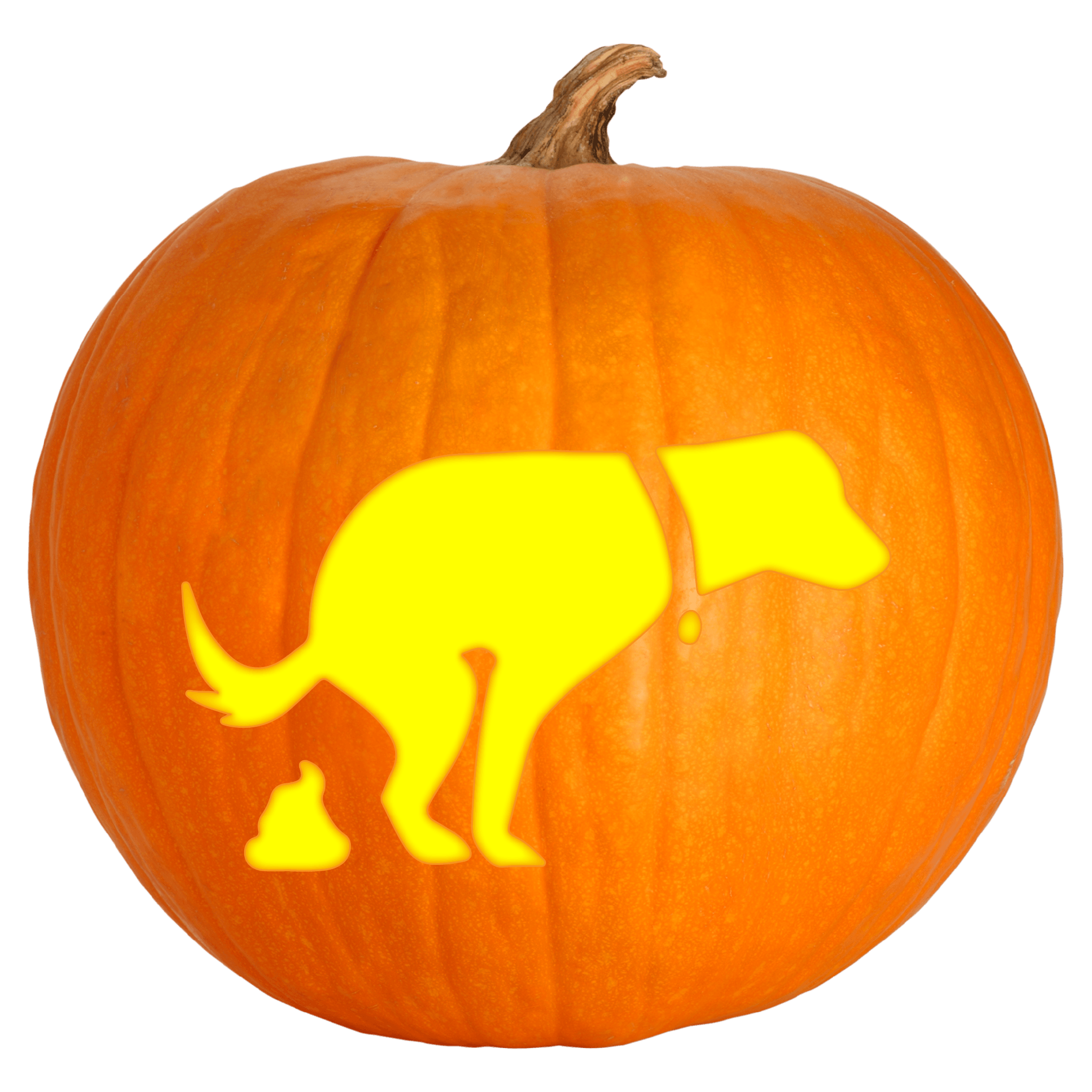 Pooping Dog Pumpkin Carving Stencil Pumpkin HQ pooping-dog-pumpkin-carving-stencil-pumpkin-hq