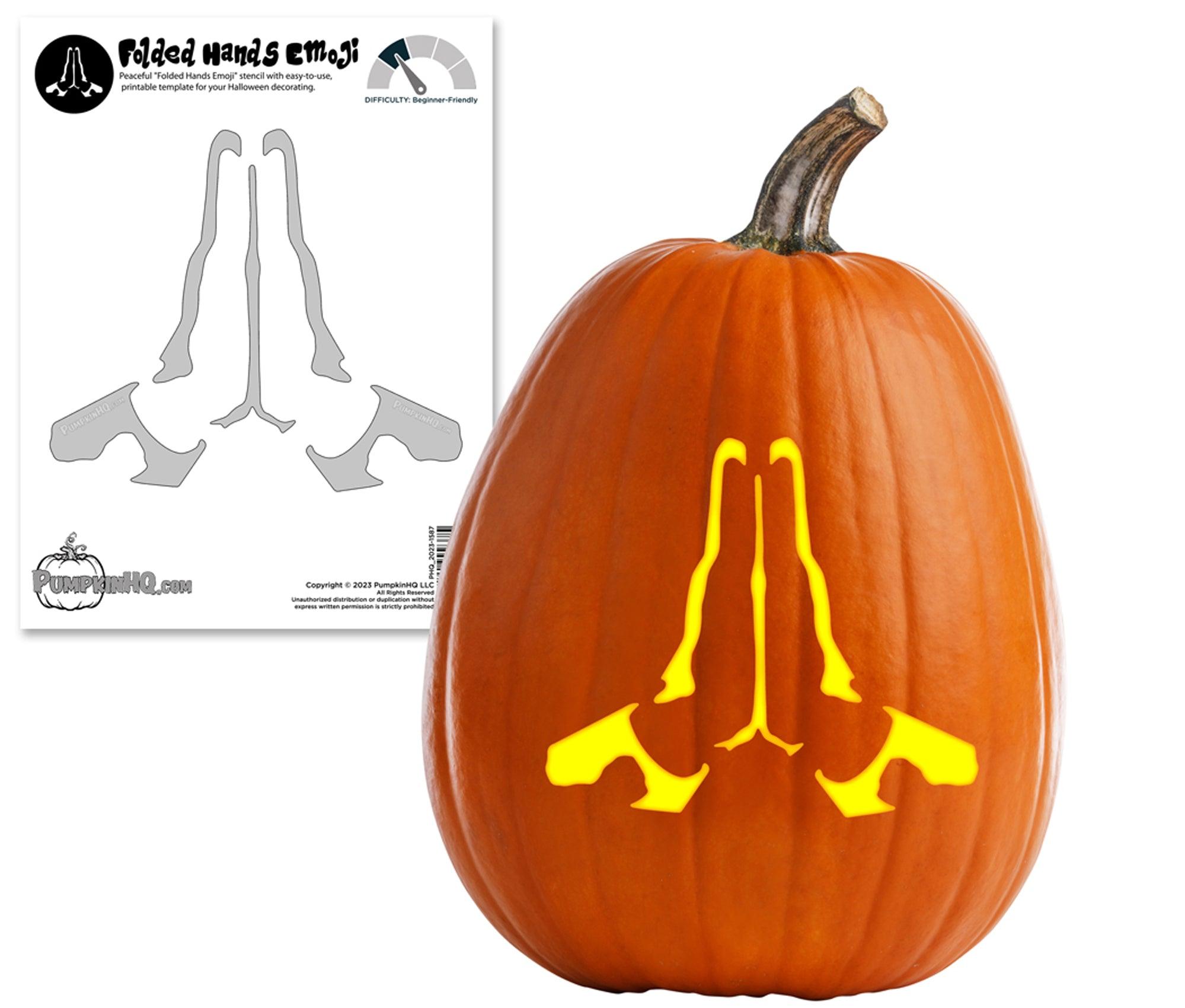 the-emoji-movie-pumpkin-carving-stencils