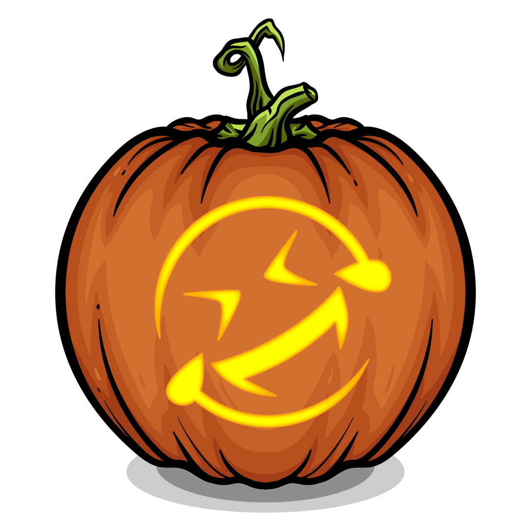 ROFL Laughing Emoji Pumpkin Carving Stencil - Pumpkin HQ