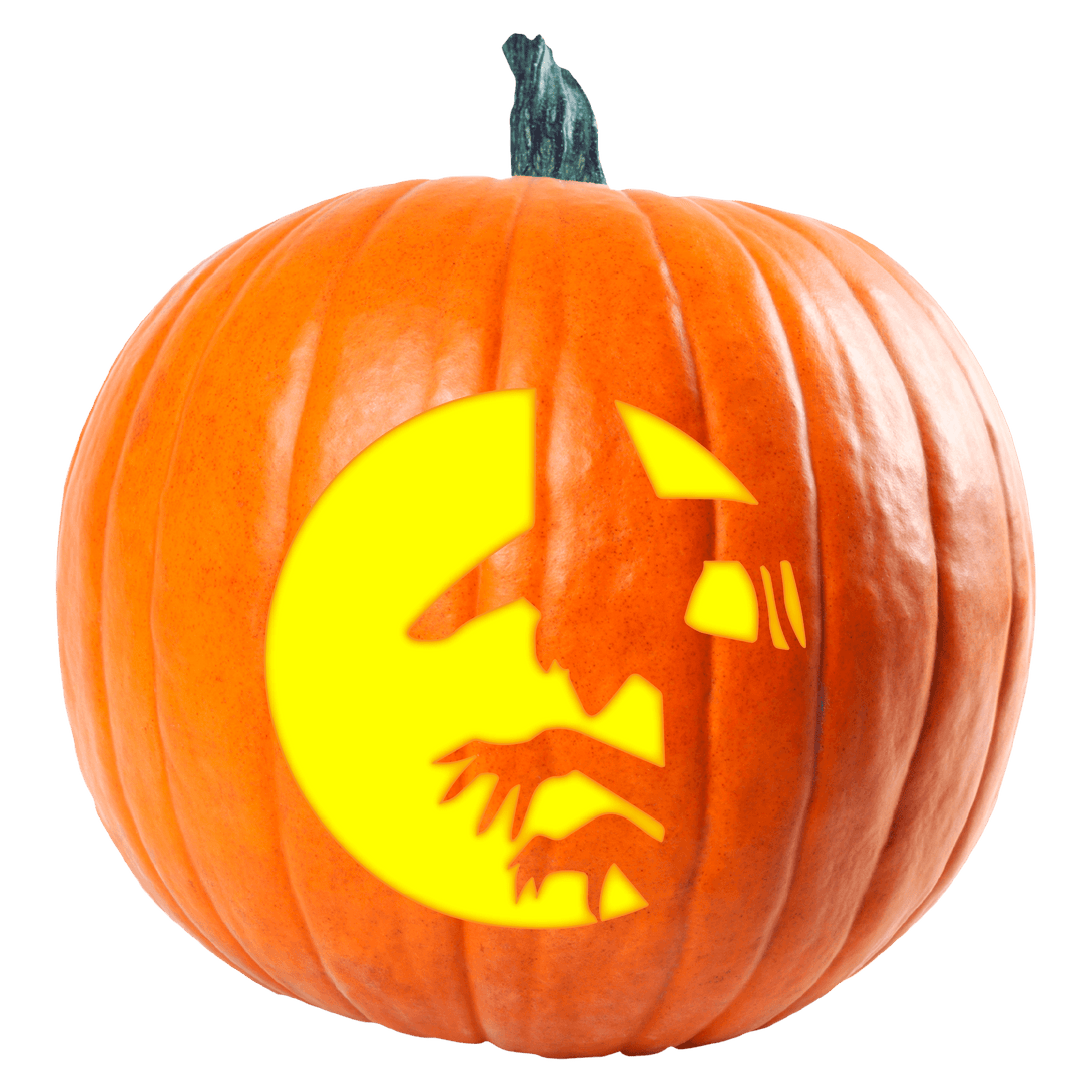Wicked Witch Pumpkin Carving Stencil - Pumpkin HQ